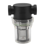 Hose Filter Plastic Sediment Impurity Garden Watering Prefilter For High Pressure Washer G1/2 100 Meshes