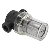 Hose Filter Plastic Sediment Impurity Garden Watering Prefilter For High Pressure Washer G1/2 100 Meshes - Close-Up Angle
