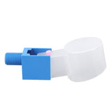 Water Level Control Valve ABS External Thread G1/2 Automatic Water Float Control for Water Tank Top Water Inlet - Close-Up Angle