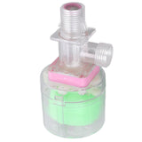 Water Lever Control Valve Transparent Full Automatic Plastic Tower Tank Floating Ball Valve G1/2 Top Water Inlet