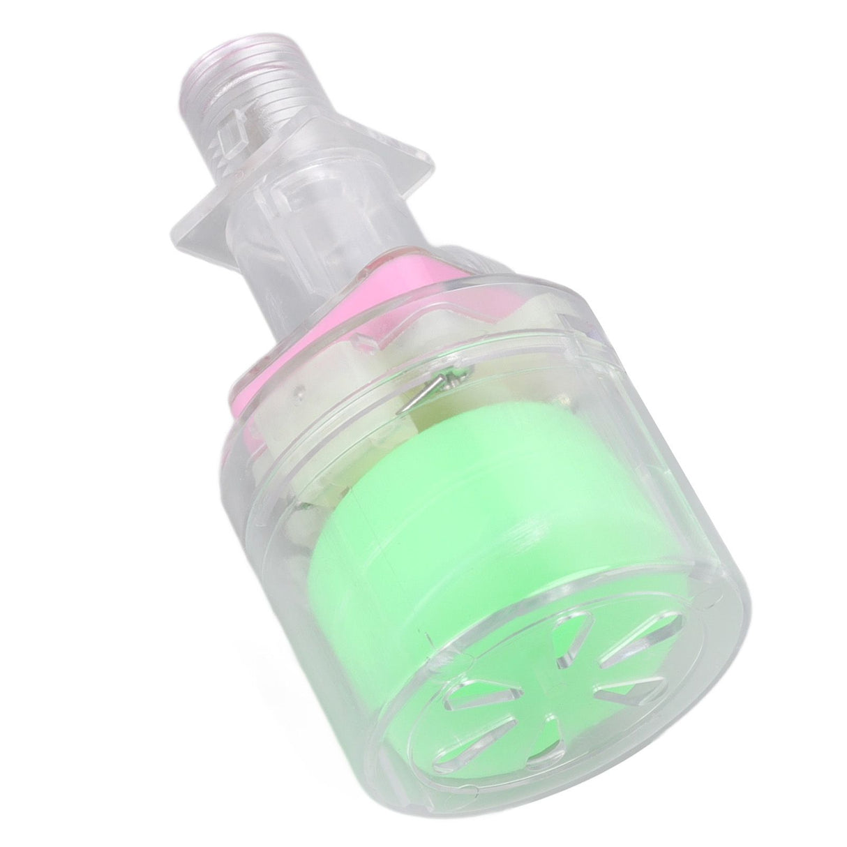 Water Lever Control Valve Transparent Full Automatic Plastic Tower Tank Floating Ball Valve G1/2 Top Water Inlet