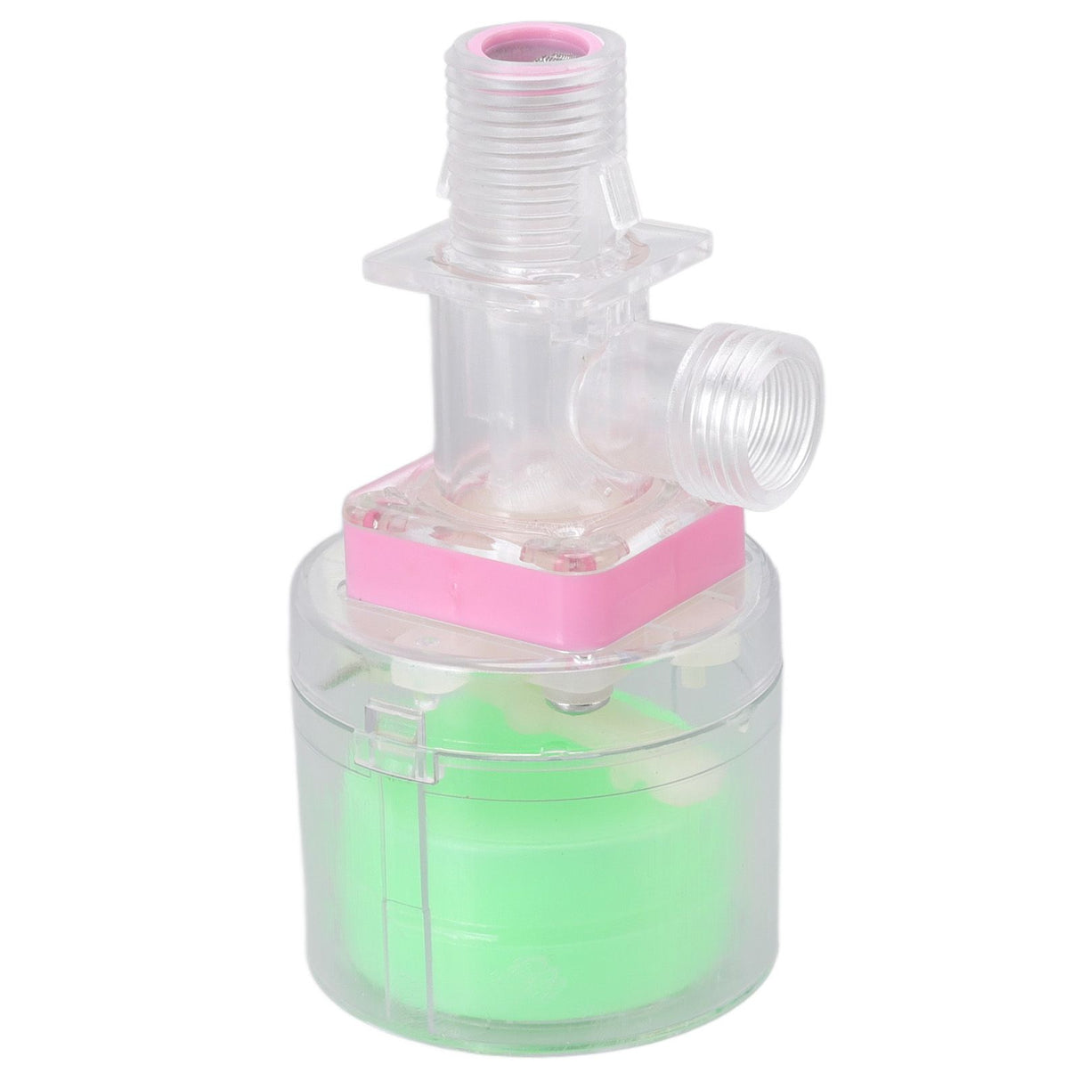 Water Lever Control Valve Transparent Full Automatic Plastic Tower Tank Floating Ball Valve G1/2 Top Water Inlet