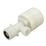 Water Level Control Valve Automatic Floating Ball Controller Plastic Water Tower Tank Switch Interior Male Thread G1 - Top-Down View