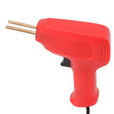 Hot Stapler Multifunction Plastic Welding Gun Red Portable Welder For Radiators Bumpers Repair AU Plug 220V - Low Angle