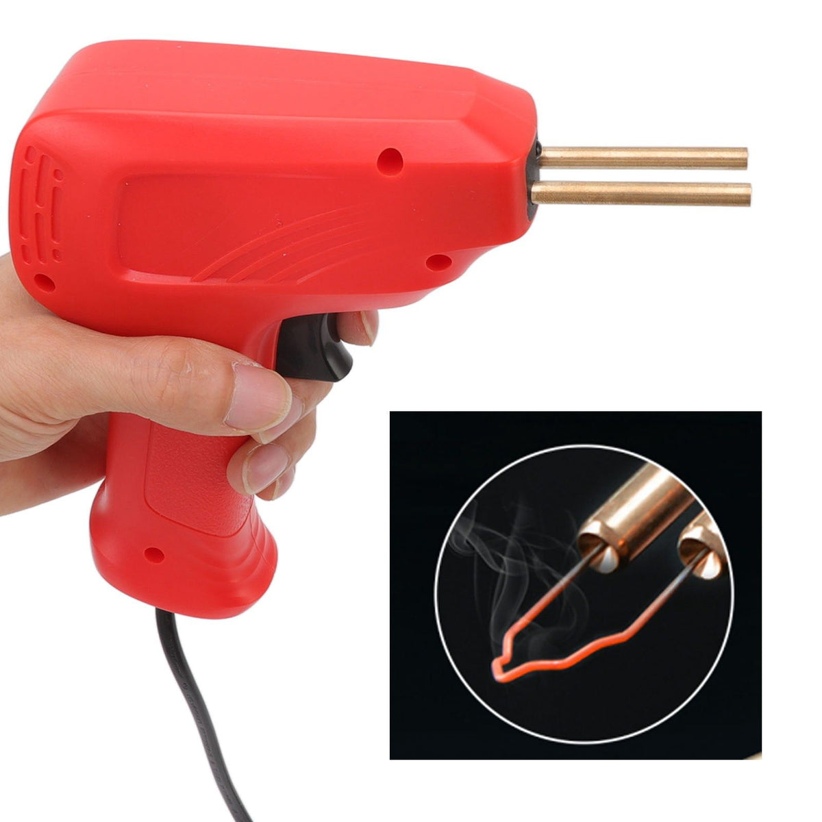 Hot Stapler Multifunction Plastic Welding Gun Red Portable Welder For Radiators Bumpers Repair AU Plug 220V
