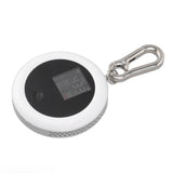 Infrared Mini CO2 Detector 3 in 1 Portable LCD Temperature Humidity Air Analyzer for Home Indoor Travel White