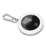 Infrared Mini CO2 Detector 3 in 1 Portable LCD Temperature Humidity Air Analyzer for Home Indoor Travel White