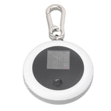 Infrared Mini CO2 Detector 3 in 1 Portable LCD Temperature Humidity Air Analyzer for Home Indoor Travel White