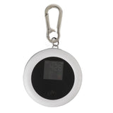 Infrared Mini CO2 Detector 3 in 1 Portable LCD Temperature Humidity Air Analyzer for Home Indoor Travel White - Low Angle