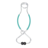 Cattle Bull Cow Nose Pliers Metal Punch Free Strong Traction Cow Pulling Tool for Farm Ranch Veterinary L Green - Close-Up Angle