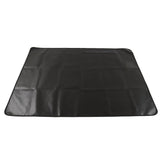 Grill Mats Double Sided Silicone Fireproof Reusable Foldable BBQ Pads for Outdoor Camping Garden Yard Picnic 152x122CM Rectangle - Rear View