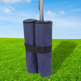 Extra Large Weights Sand Bags Heavy Duty for Pop Up Canopy Windproof Outdoor Sunshade Tent Bags Dark Blue