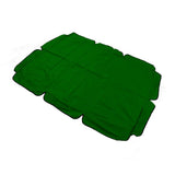 Waterproof Outdoor Swing Canopy Replacement 420D Silver Coated Oxford Fabric Swing Chair Canopy for Outdoor Garden Patio Dark Green