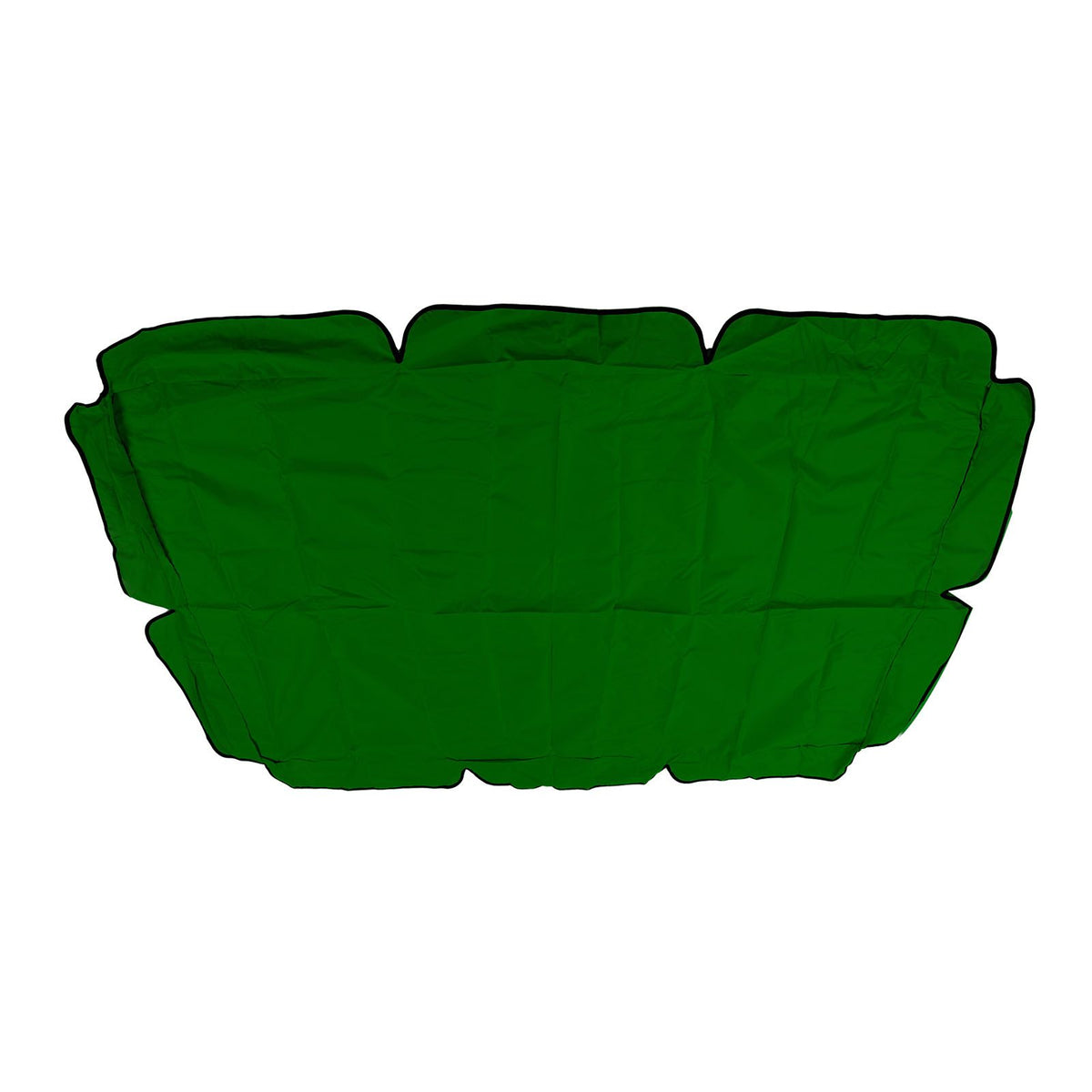 Waterproof Outdoor Swing Canopy Replacement 420D Silver Coated Oxford Fabric Swing Chair Canopy for Outdoor Garden Patio Dark Green