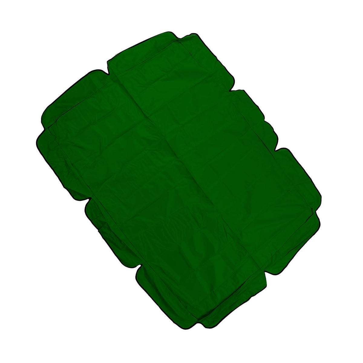 Waterproof Outdoor Swing Canopy Replacement 420D Silver Coated Oxford Fabric Swing Chair Canopy for Outdoor Garden Patio Dark Green