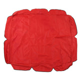 Swing Canopy 210D Silver Coated Oxford Waterproof UV Proof for Outdoor Patio Yard Chair 142x120x18cm Red