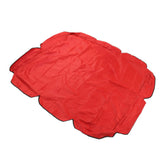Swing Canopy 210D Silver Coated Oxford Waterproof UV Proof for Outdoor Patio Yard Chair 142x120x18cm Red - 45-Degree Angle