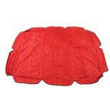 Swing Canopy 210D Silver Coated Oxford Waterproof UV Proof for Outdoor Patio Yard Chair 142x120x18cm Red