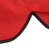 Swing Canopy 210D Silver Coated Oxford Waterproof UV Proof for Outdoor Patio Yard Chair 142x120x18cm Red