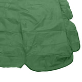 Swing Canopy 210D Silver Coated Oxford Waterproof UV Proof for Outdoor Patio Yard Chair 142x120x18cm Dark Green - Extra Image