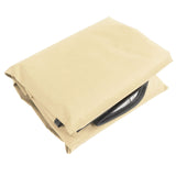 Swing Canopy 210D Silver Coated Oxford Waterproof UV Proof for Outdoor Patio Yard Chair 142x120x18cm Beige