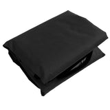 Swing Canopy 210D Silver Coated Oxford Waterproof UV Proof for Outdoor Patio Yard Chair 142x120x18cm Black - Extra Image