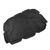 Swing Canopy 210D Silver Coated Oxford Waterproof UV Proof for Outdoor Patio Yard Chair 142x120x18cm Black - Extra Image