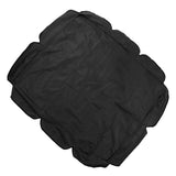 Swing Canopy 210D Silver Coated Oxford Waterproof UV Proof for Outdoor Patio Yard Chair 142x120x18cm Black - Extra Image