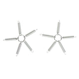 2pcs Tire Chain Tensioner Stainless Steel 23cm High Accuracy Chain Tensioner for Snow Blower