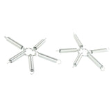 2pcs Tire Chain Tensioner Stainless Steel 23cm High Accuracy Chain Tensioner for Snow Blower