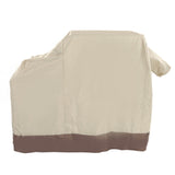 Grill Cover 420D Silver Coated Oxford Cloth Barbecue Cover Waterproof Dustproof Outdoor BBQ Grill Cover Beige Brown 104x68.5x124cm