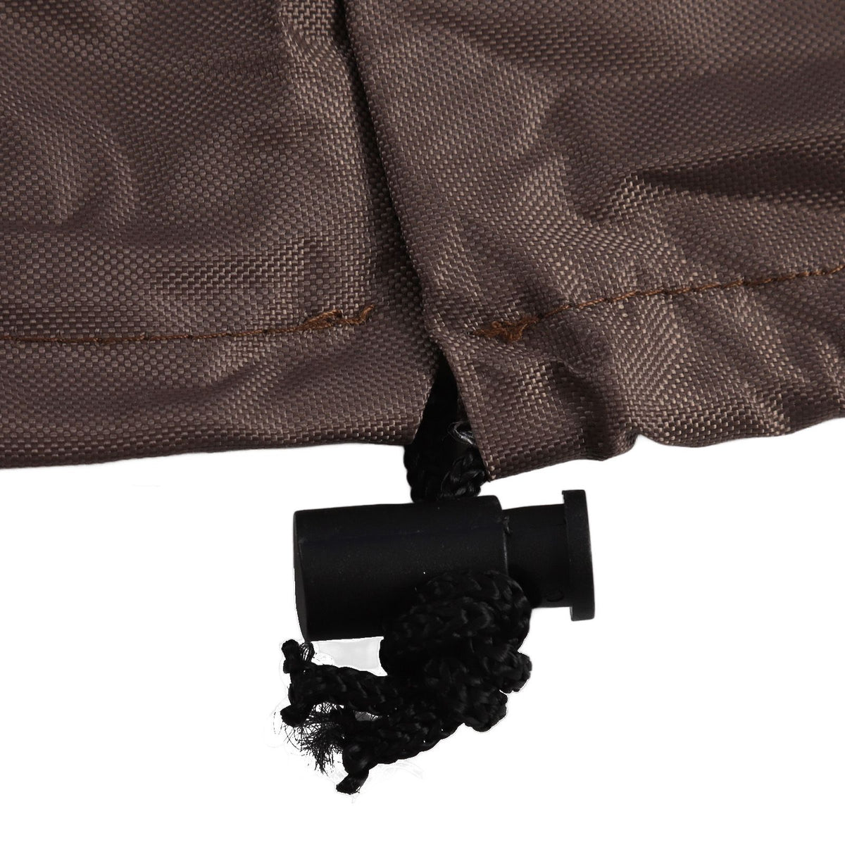 Grill Cover 420D Silver Coated Oxford Cloth Barbecue Cover Waterproof Dustproof Outdoor BBQ Grill Cover Beige Brown 104x68.5x124cm