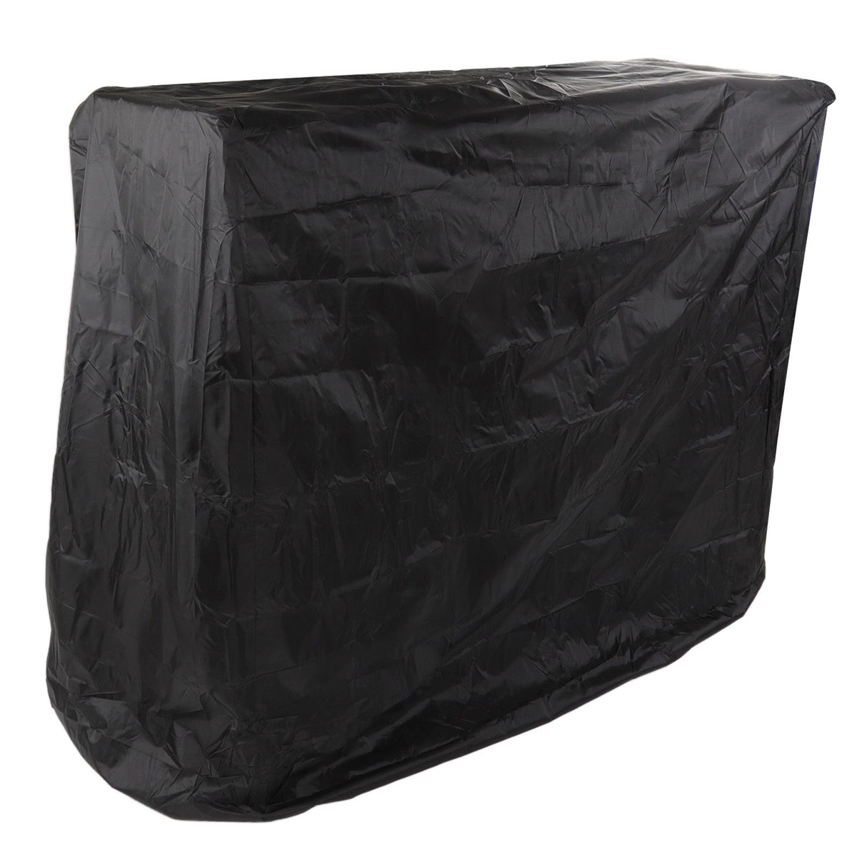 Ping Pong Table Dust Cover 190 Silver Coating Waterproof Table Tennis Cover for Outdoor Courtyard Drawstring Style 155x75x144cm / 61.0x29.5x56.7in Black