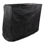 Ping Pong Table Dust Cover 190 Silver Coating Waterproof Table Tennis Cover for Outdoor Courtyard Drawstring Style 155x75x144cm / 61.0x29.5x56.7in Black