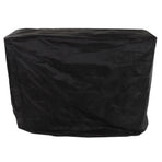 Ping Pong Table Dust Cover 190 Silver Coating Waterproof Table Tennis Cover for Outdoor Courtyard Drawstring Style 155x75x144cm / 61.0x29.5x56.7in Black