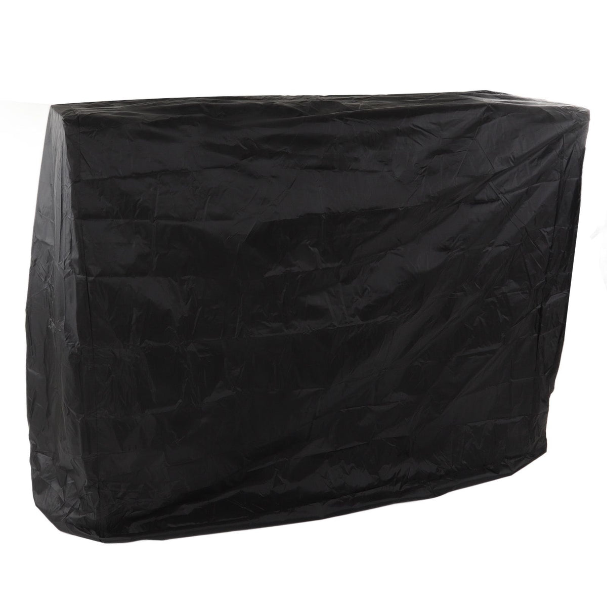 Ping Pong Table Dust Cover 190 Silver Coating Waterproof Table Tennis Cover for Outdoor Courtyard Drawstring Style 155x75x144cm / 61.0x29.5x56.7in Black