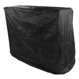 Ping Pong Table Dust Cover 190 Silver Coating Waterproof Table Tennis Cover for Outdoor Courtyard Drawstring Style 155x75x144cm / 61.0x29.5x56.7in Black