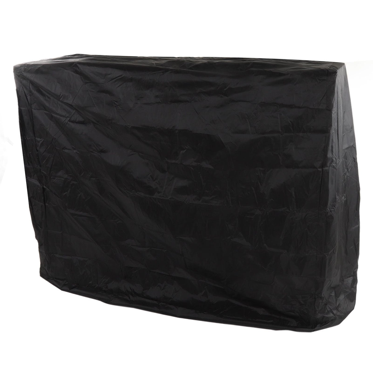 Ping Pong Table Dust Cover 190 Silver Coating Waterproof Table Tennis Cover for Outdoor Courtyard Drawstring Style 155x75x144cm / 61.0x29.5x56.7in Black