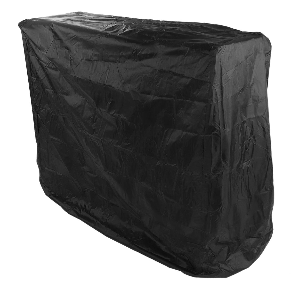 Ping Pong Table Dust Cover 190 Silver Coating Waterproof Table Tennis Cover for Outdoor Courtyard Drawstring Style 155x75x144cm / 61.0x29.5x56.7in Black
