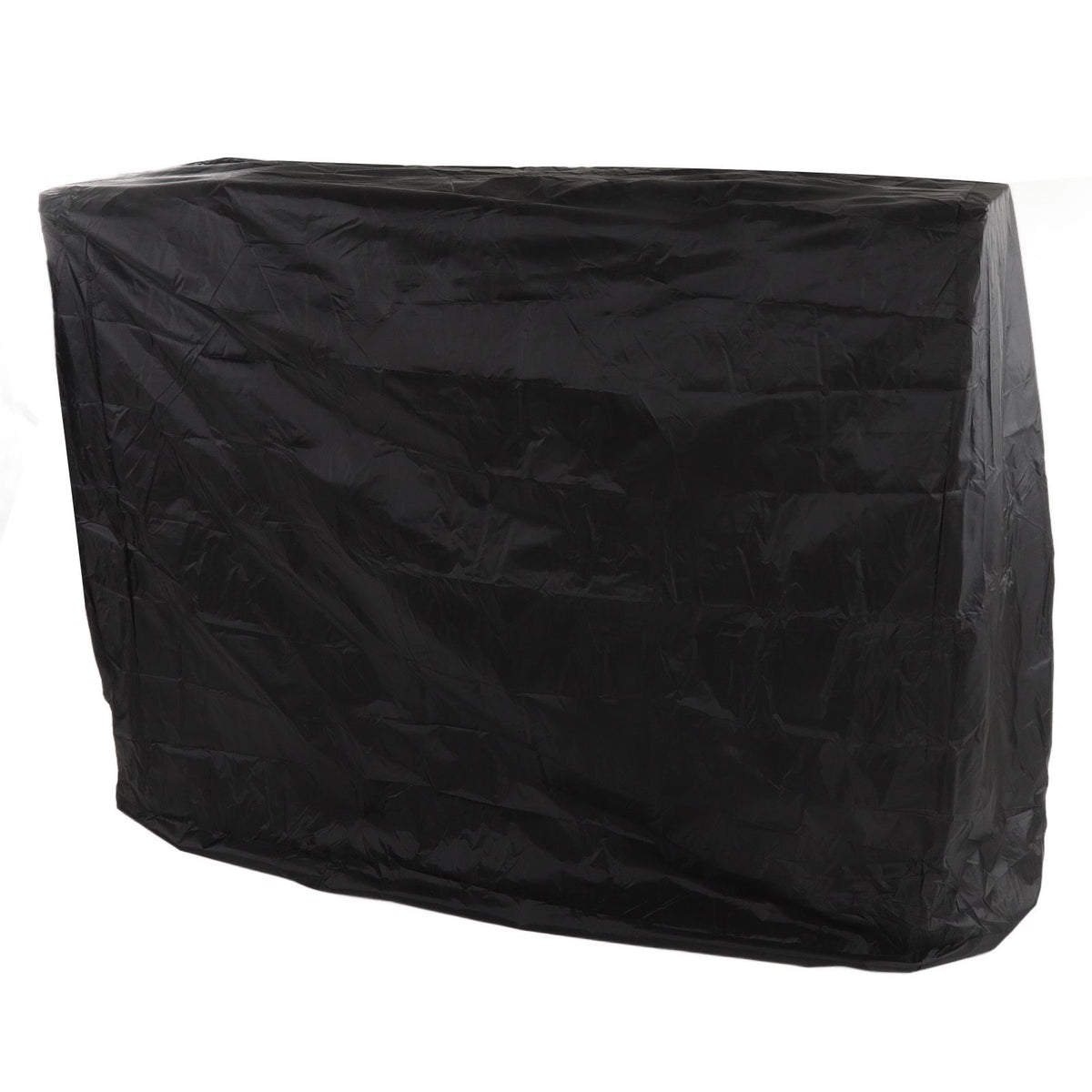 Ping Pong Table Dust Cover 190 Silver Coating Waterproof Table Tennis Cover for Outdoor Courtyard Drawstring Style 155x75x150cm / 61.0x29.5x59.1in Black