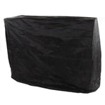 Ping Pong Table Dust Cover 190 Silver Coating Waterproof Table Tennis Cover for Outdoor Courtyard Drawstring Style 155x75x150cm / 61.0x29.5x59.1in Black