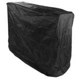 Ping Pong Table Dust Cover 190 Silver Coating Waterproof Table Tennis Cover for Outdoor Courtyard Drawstring Style 155x75x150cm / 61.0x29.5x59.1in Black - Extra Image