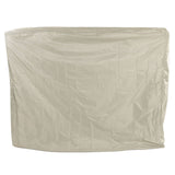 Ping Pong Table Dust Cover 190 Silver Coating Waterproof Table Tennis Cover for Outdoor Courtyard Drawstring Style 155x75x150cm / 61.0x29.5x59.1in Beige