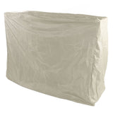 Ping Pong Table Dust Cover 190 Silver Coating Waterproof Table Tennis Cover for Outdoor Courtyard Drawstring Style 155x75x150cm / 61.0x29.5x59.1in Beige