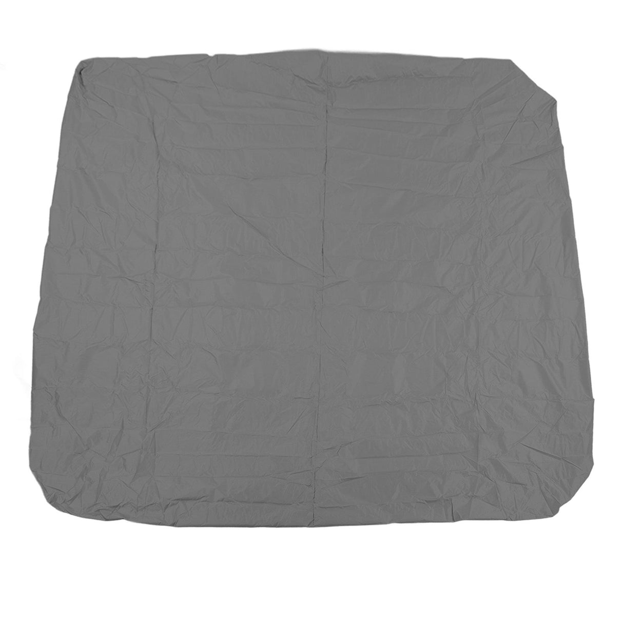 SPA Cover Square Waterproof 190 Silver Coated Polyester Taff Weather Resistant Hot Tub Cover Protector for Bathtub 231x231x30cm/90.9x90.9x11.8in Grey