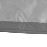 SPA Cover Square Waterproof 190 Silver Coated Polyester Taff Weather Resistant Hot Tub Cover Protector for Bathtub 231x231x30cm/90.9x90.9x11.8in Grey