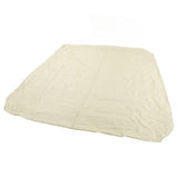 SPA Cover Square Waterproof 190 Silver Coated Polyester Taff Weather Resistant Hot Tub Cover Protector for Bathtub 207x207x30cm/81.5x81.5x11.8in Beige - Rear View