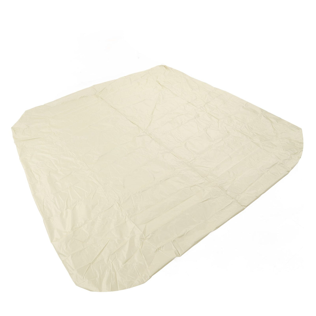 SPA Cover Square Waterproof 190 Silver Coated Polyester Taff Weather Resistant Hot Tub Cover Protector for Bathtub 207x207x30cm/81.5x81.5x11.8in Beige