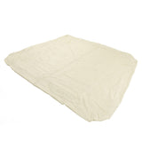 SPA Cover Square Waterproof 190 Silver Coated Polyester Taff Weather Resistant Hot Tub Cover Protector for Bathtub 207x207x30cm/81.5x81.5x11.8in Beige