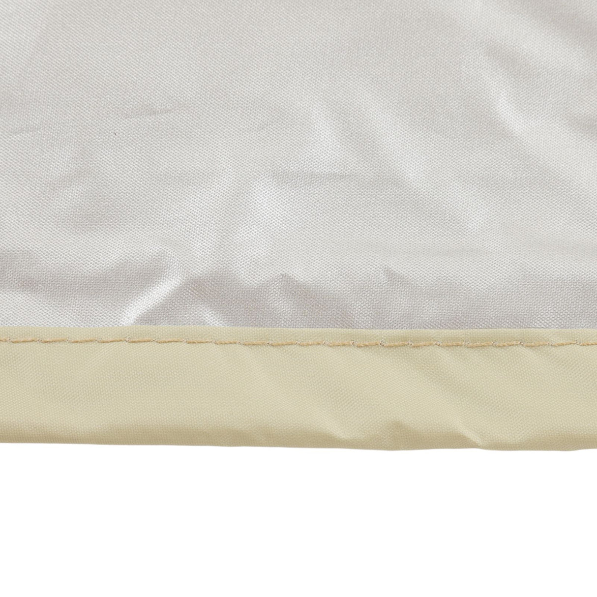 SPA Cover Square Waterproof 190 Silver Coated Polyester Taff Weather Resistant Hot Tub Cover Protector for Bathtub 207x207x30cm/81.5x81.5x11.8in Beige